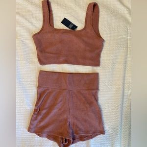 Abercrombie & Fitch Long-Line Shorts Lounge Shorts (Set) - Size XS